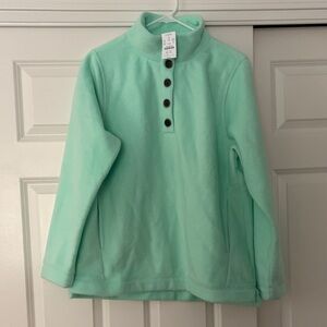 J. Crew Mint Green Teddy Jacket